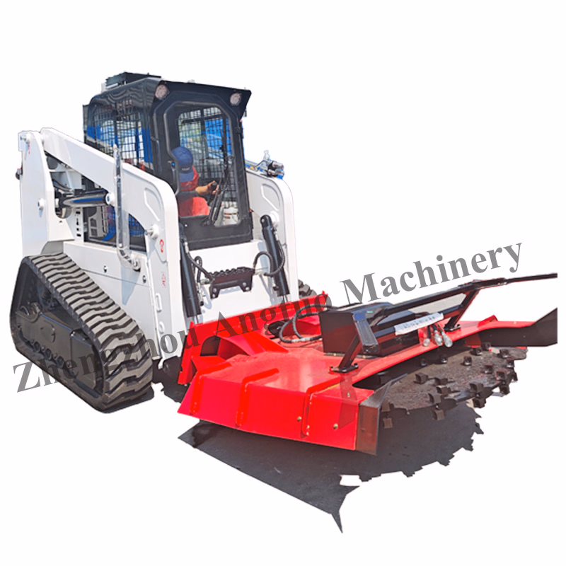ATHTS-100 Tracked Skid Steer Loader with AT72P Disc Opener