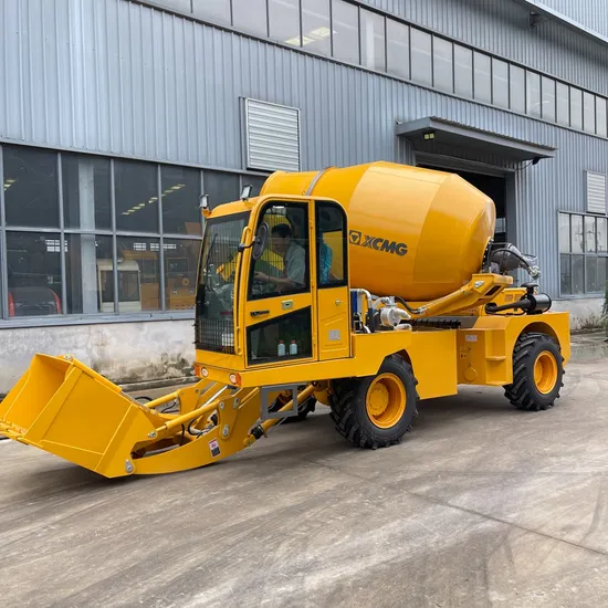 Cruking Hot Selling Hy400 Self Loading Concrete Mixer Truck 3.5m³ 4m³ Fully Hydraulic Self Feeding M