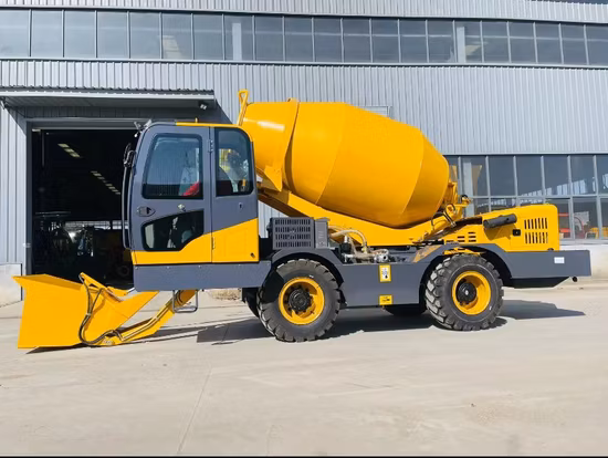 Slm4K Slm4000 Concrete Self Loading Mixer Concrete Pump Truck Small Concrete Mixer Truck Schwing 4cb
