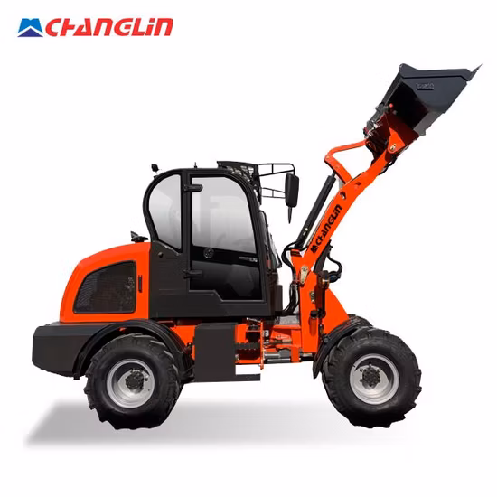 Compact Wheel Small Loader 0.8t 1t 1.5t Mini Loaders for Farm and Garden - Construction Machinery Lo